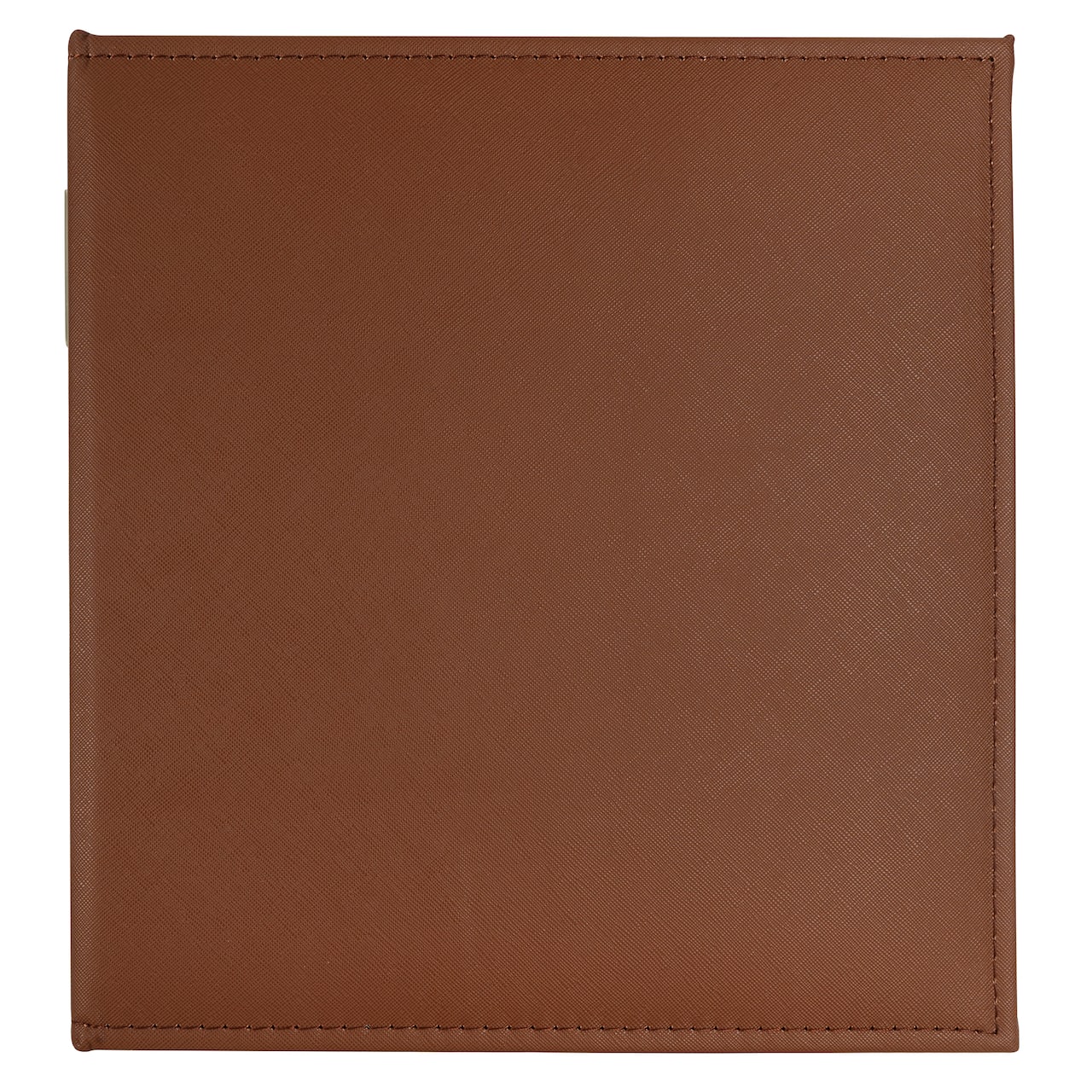 Brown Saffiano D-Ring Scrapbook Album by Recollections&#xAE;